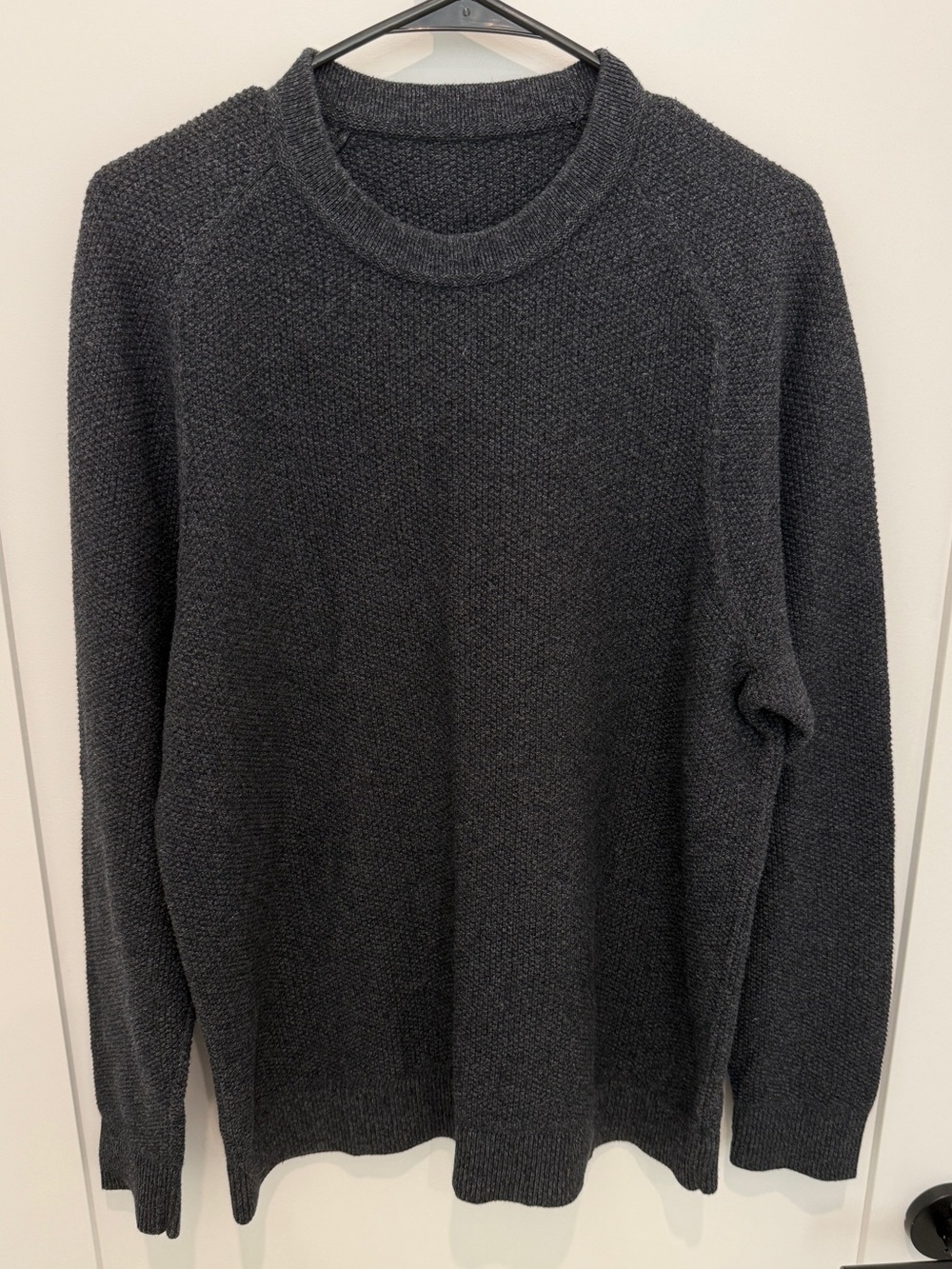 Lululemon Charcoal Crewneck Sweater - Classic Knit - Picture 1 of 3